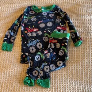 Little Sleepies Monster Truck Madness 2-piece Pajamas 18-24 months